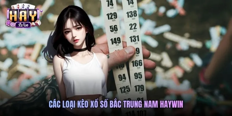 Các loại kèo xổ số Bắc Trung Nam Haywin