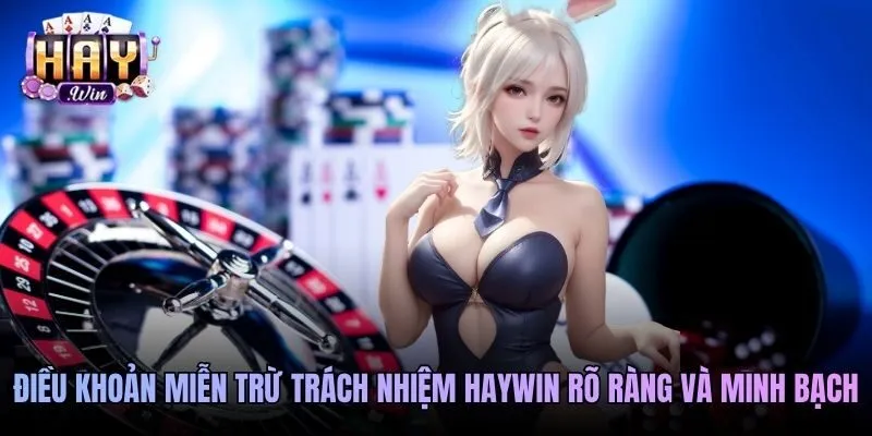 Điều khoản miễn trừ trách nhiệm Haywin rõ ràng và minh bạch